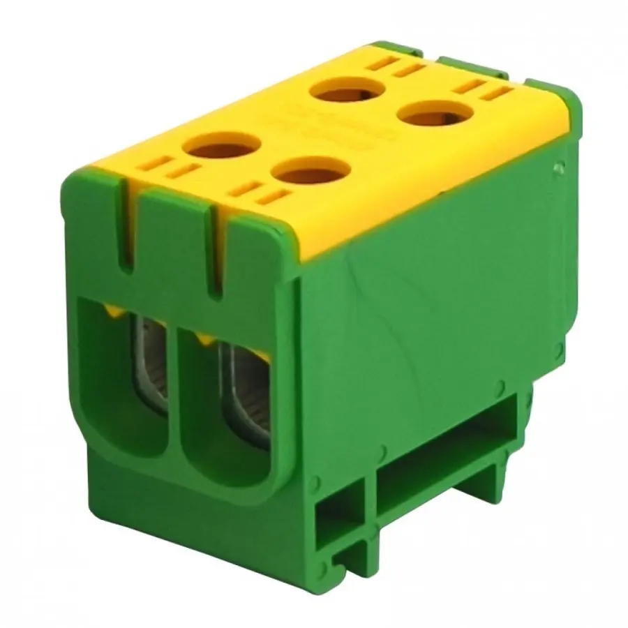 svorka ETB 50/1x2 žluto-zelená
